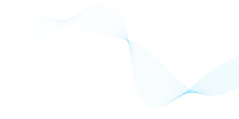 Abstract wave element for design. Digital frequency track equalizer. Stylized line art background. Vector illustration. Wave with lines created using blend tool.