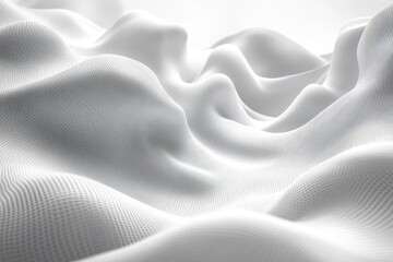 Fototapeta premium futuristic white background with subtle textures clean and minimalistic design emphasizing innovation and sophistication in technology and contemporary aesthetics