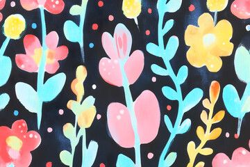 Fototapeta premium Abstract Floral pattern background