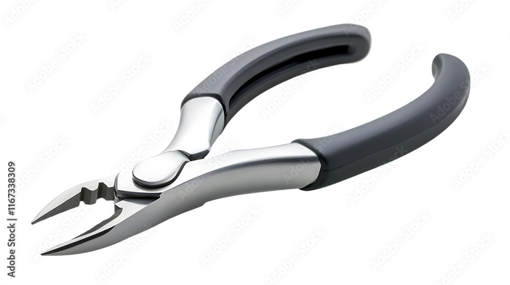 Poster A pair of pliers with a sleek design and rubber grips for better handling.
