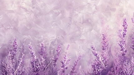 Obraz premium lavender seamless pattern wallpaper