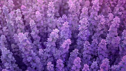 Fototapeta premium lavender seamless pattern wallpaper