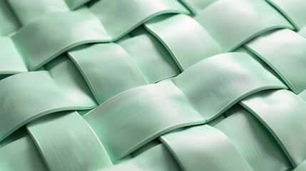 Obraz premium mint green seamless pattern wallpaper