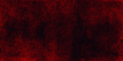 Red grunge textured wall background, Old scratched bright red paint surface wide texture,   Communism flag on grunge metal background texture, dark scarlet color gloomy grunge abstract widescreen.