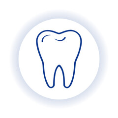 Understanding the structure and health of a human organ tooth in anatomical illustrations