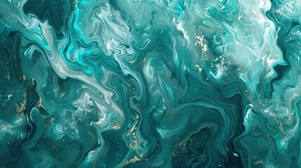 Naklejka premium teal seamless pattern wallpaper