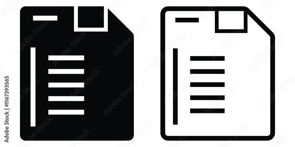 Poster floppy disk icon. simple solid style. save file button, computer memory backup, diskette, technology