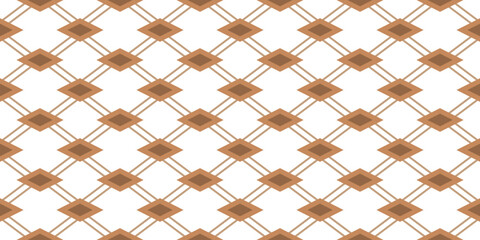 Seamless vector pattern in geometric ornamental style