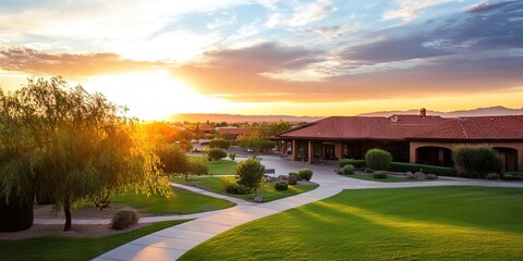 real estate photo of retirement community