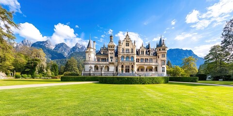 Obraz premium fairy tale castle