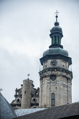 Obraz premium beautiful Dominican Cathedral in Lviv