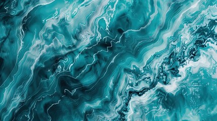 Naklejka premium aqua marine seamless pattern wallpaper