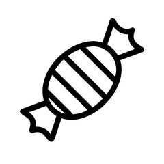 candy vector black icon