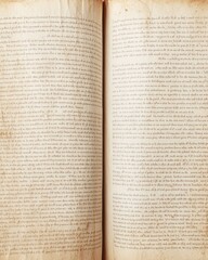 Obraz premium texture of novel pages with the word on them