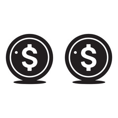 Fototapeta premium U.S. Dollar Icon