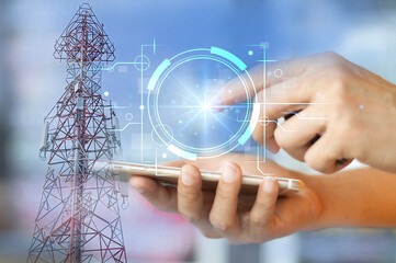 Concept of high-speed communication, 5G and 6G technology