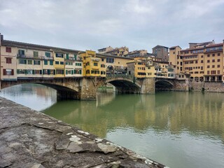 Obraz premium Tourism - Ponte Vecchio - Italy.