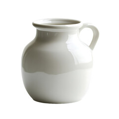 [Transparent Background PNG]Elegant White Porcelain Pitcher