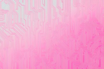 Bright neon pathway with glowing vertical light beams in pink and blue tones, evoking futuristic and digital technology themes.
