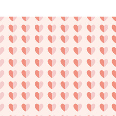 Pink heart motif background.ai