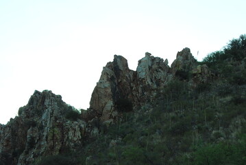 landscape in the mountains