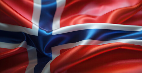 norwegian flag for national Day or Independence Day of norwegia