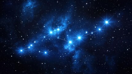 Captivating Cosmic Canvas A breathtaking view of a celestial spectacle with a mesmerizing display of stars nebulae and galaxies creating a captivating and vision of the vast mysterious universe
