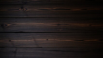 Fototapeta premium Dark Brown Wooden Planks Background Texture