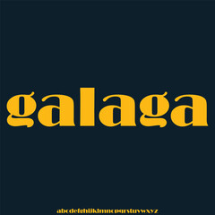 modern geometric sans serif futuristic font alphabet vector set