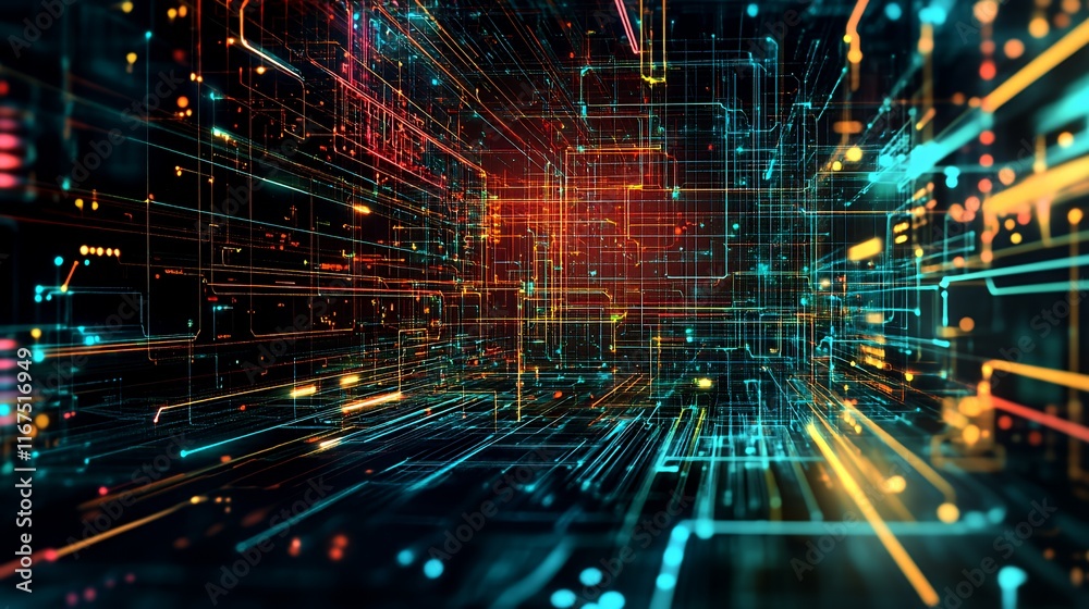 Poster Abstract Digital Network Data Flow Visualization
