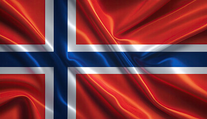norwegian flag for national Day or Independence Day of norwegia