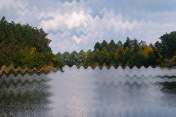 Horizontal even waves of forest and river site.jpg