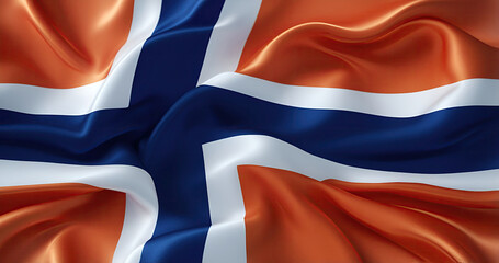 norwegian flag for national Day or Independence Day of norwegia
