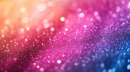 Mesmerizing Multicolored Glittering Sparkles and Shimmering Gradient Backdrop for Captivating Visual Experiences  This vibrant and dynamic image features a dazzling array of iridescent prismatic