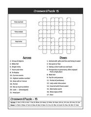 Crossword Puzzle 15