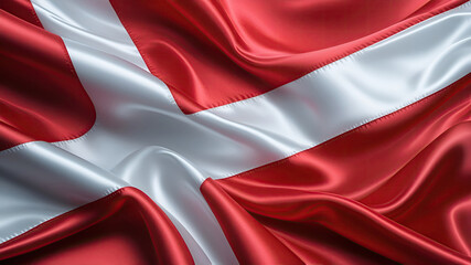 Obraz premium danish flag for national Day or Independence Day of denmark