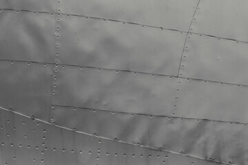 Metal plate as a background texture.