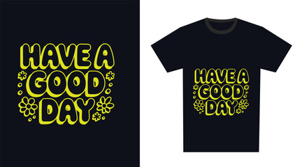 Lettering with motivational quote Typography T-Shirt Design