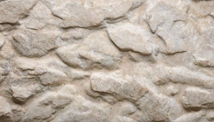 Warm white rough grainy stone texture background