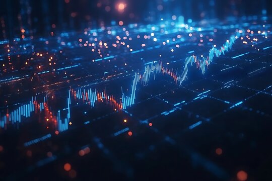 Dynamic Market Fluctuation Chart