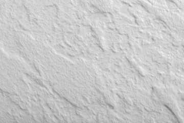 White concrete wall as background, closeup