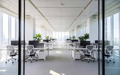 Modern Efficient Office Background