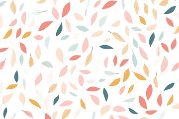 Soft Geometric Shapes in Pastel Shades on Plain White Background for Minimalist Graphic Design