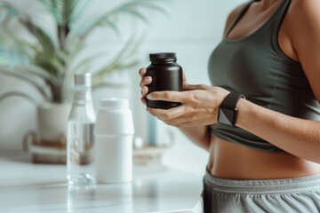 Fitness supplement and hydration routine