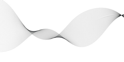 Background with technology business wavy curve lines. Abstract background with wave curve lines sound, voice and ocean. Frequency sound wave line and technology future concept background.