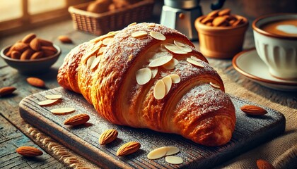 Almond Croissant Macro