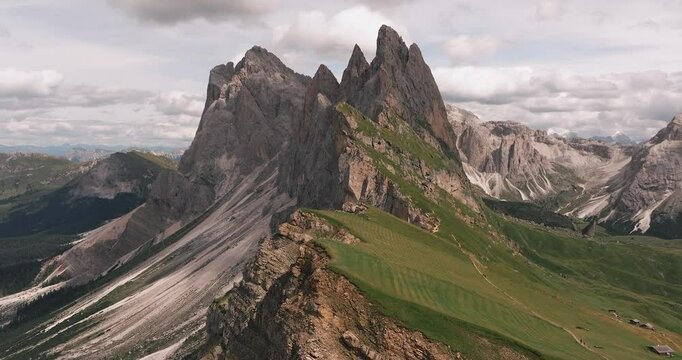 Bergpanorama Seceda S&uuml;dtirol Dolomiten