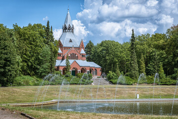 old church in the city cemetery Szczecin © Галина Нечипорук