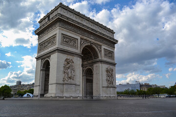 Obraz premium Paris Arc de Triomphe View