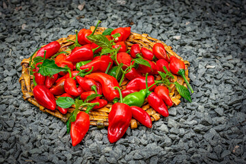 pimentas vermelhas